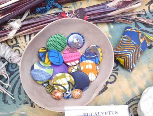 Boutons-tissu de Ouidah