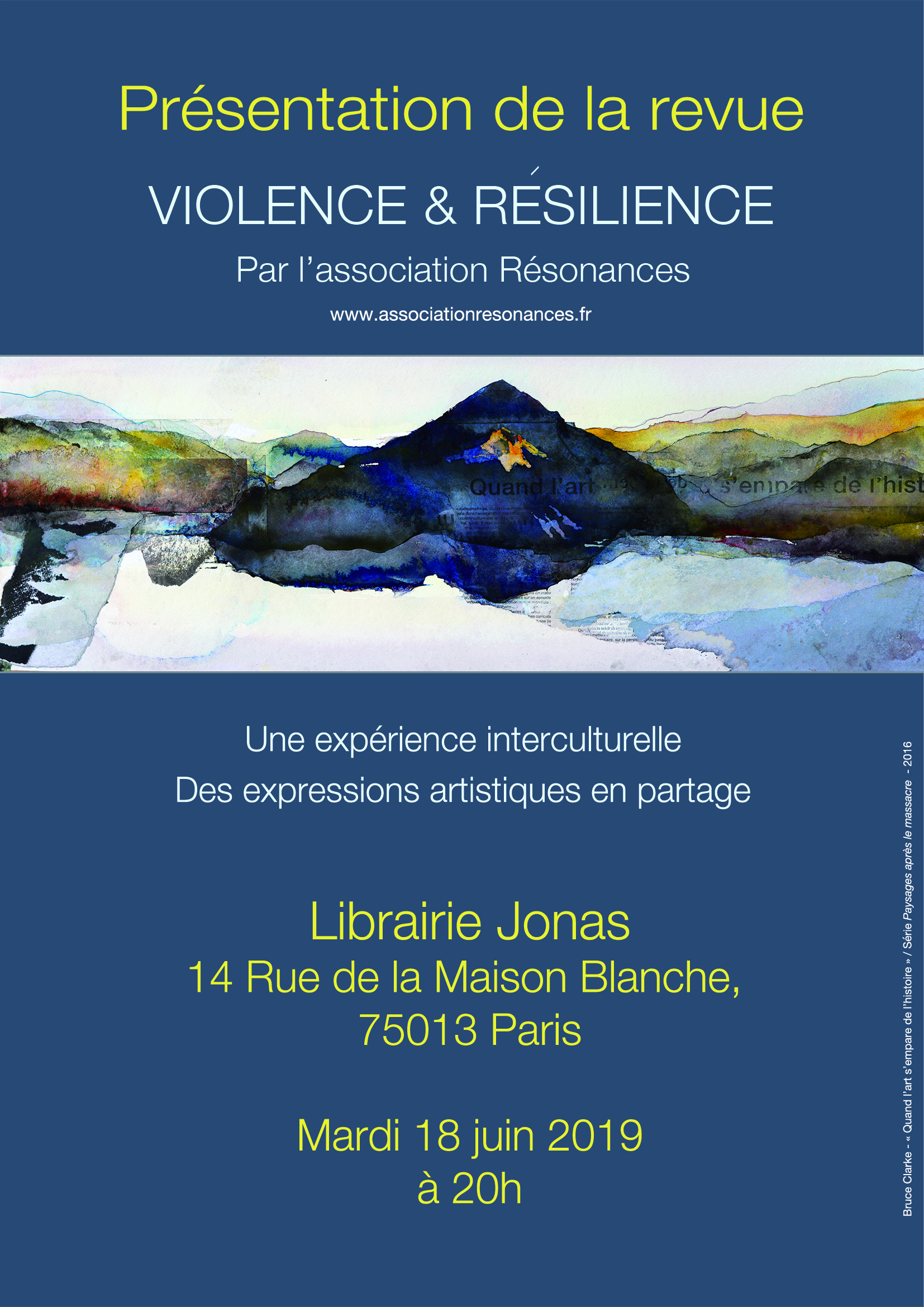 affiche librairie Jonas